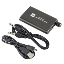 헤드폰엠프 포터블 휴대 엠프 필터 휴대용 16-300ohm 하이파이 헤드폰 앰프 앰프, 검은색