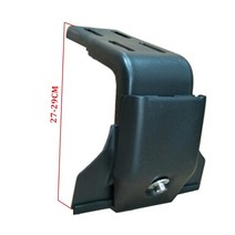 ALWYASME-범용 루프 랙 거터 마운트 어댑터, 03 1PCS 27-29CM, 1개