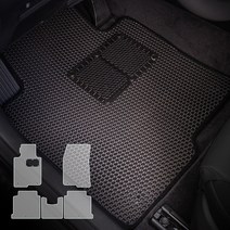 루카스 벌집엠보 카매트 1+2열 벌집매트 현대 기아 이중카매트, 벌집엠보 블랙, 65_캐스퍼