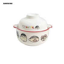BLOWFISH FUGU 짱구 식기세트 식기세트 라면 그릇 젓가락+숟가락+랜덤 사은품