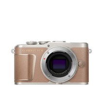 OLYMPUS 미러리스 렌즈 교환식 카메라 PEN E-PL10 보디 브라운, 보디 + 브라운 + 본체