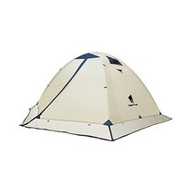 GEERTOP 2인용 솔로 텐트 경량 4계절 더블 레이어 내수압: 16.4psi(5000mm) 방수 스커트가 있는 등산 방한 캠핑 오토바이 야외 활동 여행 겨울 쉬운 설치, 굽히다