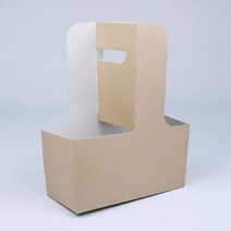 무지 컵캐리어 / 종이캐리어 / 2구캐리어, 100개