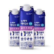 웰라이프 영양보충 대상웰라이프 뉴케어 액티브 골든프레임 밀크맛 230ml x 24팩 고단백 간식 노인식 영양균형식 체중조절, 7set