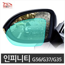 D24 인피니티 G35 G37 G56 사이드미러 발수코팅필름, G56-G37 A타입