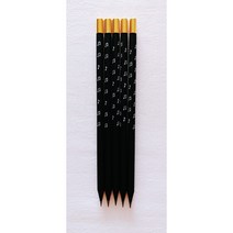 음표 패턴 연필 세트(5pcs)