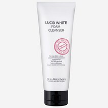 [스킨와쳐스] 루시드 화이트 폼클렌저 100ml 1개 저자극세안제 노폐물제거 자연유래 식물성 계면활성제 피부보습 미세한거품 피부진정 허브아로마향