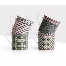 레트로 북유럽 느낌 예쁜 커피 머그컵 320ml 커피잔 머그잔, 머그(펌)