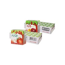 빠른배송 사과나무자두나무 150ml 24입+24입 (2박스) 사무실 탕비실, 사과나무/자두나무 150ml 24입+2