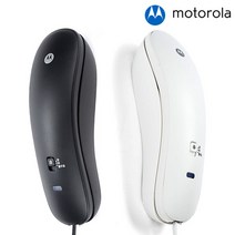 모토로라 CT50 벽걸이 유선전화기 블랙/화이트, 화이트