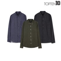 TOP 10 탑텐 남성 플란넬 버튼다운카라 셔츠