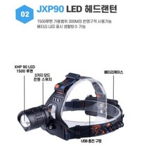 주피터 XHP90 헤드랜턴 led 해루질 자전거 안전모 낚시 등산용 충전식 방수 JXP90, 1. 헤드랜턴 본체만(배터리 미포함)