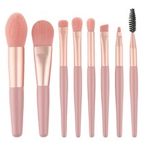 HAPPY MAKEUP 003 메이크업브러쉬세트, 귤색
