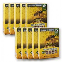 마누카 프로폴리스 목청 벌꿀 캔디 10개 목캔디/뉴질랜드 벌꿀/도라지분말/답답한 목을 시원하게