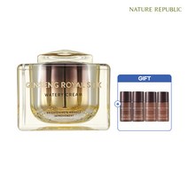 네이처리퍼블릭 [네이처리퍼블릭]진생 로얄 실크 워터리크림 (스네일토너12ml+스네일에멀젼12ml 증정), 단일옵션 PK5752