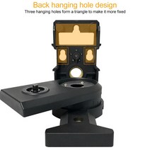 레이저 레벨기 거치대 벽 브라켓 강력한 자석 180°회전 조절식 레벨 l-브래킷 장착형, 협력사