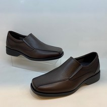 허시파피 발볼이 넓고 쿠션감이 좋은 남성 소가죽 세미정장 로퍼 캐주얼구두 MP512