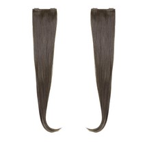 가발매니아 베이직C컬 49cm 부분2피스 좌우대칭(제디원사 형상기억인모) made in korea, 초코브라운(형상기억인모)