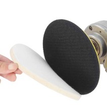 양모 연마 5인치 광택 유리 거울 패드 그라인더 날, 패드058820CM