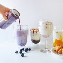 수제 우유 5종 (원유100% 탈지분유X 팜유X 보존제X 기타 첨가물X), 생블루베리