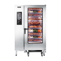 린나이 업소용 가스 스팀컨벡션오븐 (RCO-400CG) 40단 식수인원 1000명이상 트롤리 포함, LPG (프로판가스)