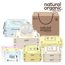 네츄럴오가닉 아기물티슈 답례품 선물세트, 1