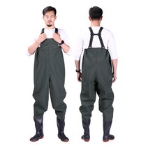 플라이낚시 허리장화 수산시장 갯벌 낚시 전신장화, 상세 페이지 참고, 38-푸른(가벼움 + 친환경)(고품질)