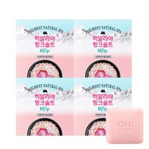 벨먼 히말라야 핑크솔트 비누 플로럴향 90g 4입​ x 4개