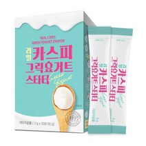메이준뉴트리 리얼 카스피 그릭요거트 스타터 분말, 30포, 90g, 2개