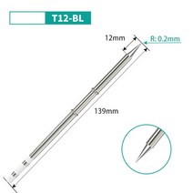 전기 인두 납 흡입기 T12 납땜 팁 시리즈 팁 Hakko FX951 STC 및 STM32 OLED 스테이션, 08 T12-BL