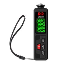 물리측광기 광전측광기 R amp D-ET330 ZN 자동차 페인트 두께 게이지 휴대용 코팅 0-1500um Fe NFe 테스터 미터, 04 Black-Green