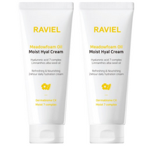 RAVIEL 메도우폼씨오일 데일리 히알 수분크림, 100ml, 2개