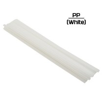 저온 알루미늄 용접봉 플라스틱 범퍼 수리 ABS/PP/PVC/PE 스틱 10 개 200mm 용접기 도구 공급 용접 전극, PP White
