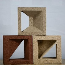 담장블럭 큐 콘크리트 블럭 벽돌 발포 속이 빈 망홍 경량 세라믹 배경 벽 칸막이 장식 이, 없음