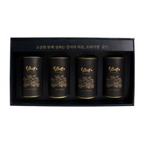 블랙 고급 견과류 4종 기업 회사 명절 선물 세트 / 사돈댁 설날 셋트 추석