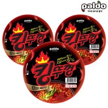 [팔도] 킹뚜껑 110G 킹정!매운맛! 신상라면, 3개