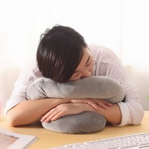 보약같은 쪽잠을 도와줄 낮잠베개 숙면 건간한 자세, 1세대-그레이