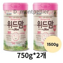 파스퇴르 위드맘 제왕 분유 2단계, 6개, 1500g
