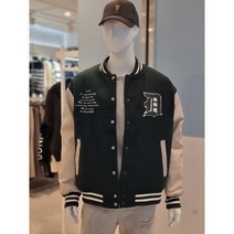 [엔터식스]클라이드엔 래터링 배색 스타디움 점퍼FMDJP437M