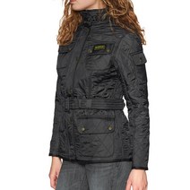 바버 BARBOUR 인터네셔널 폴라 여자 퀼팅 자켓 블랙 LQU0030