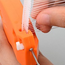 행택 플라스틱 고리 의류 택 텍 끈