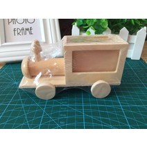 자동차모형 진주 눈꽃 진흙 컬러점토 DIY 화이트 배 우드 장난감 초경량 종이 틀 몰드 2609327927, 기차