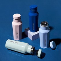 [탐앤탐스] 쏘우 텀블러 미니 350ml, 색상:Pastel Blue