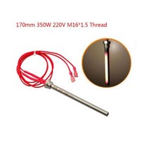350W 220V 점화 점화기 핫로드 우드 펠렛 스토브 10*140/150/170mm M16 * 1.5 10x140mm / 10x150mm 10x170mm, C