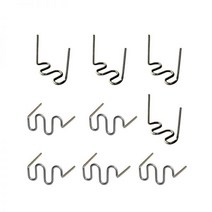 핫 스테이플러 플라스틱 스테이플 범퍼 수리 0.6mm 0.8mm 스테인레스 스틸 웨이브 용접 와이어 용접기 기계 납땜 도구, Pre-Cut 100pcs