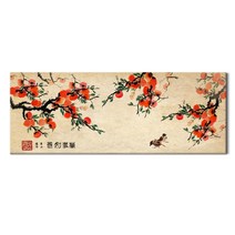 복들어오는 감나무 그림 액자 3종 거실 풍수 인테리어 생기그림 어버이날 선물, 12.[I]돈다발 감나무, 캔버스액자, 초대형(186x70cm)