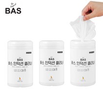 BAS 청소티슈 3개세트 인덕션 하이라이트 주방후드 벽면 에어프라이어 오븐 기름때 찌든때 클리너 세제