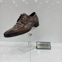 남성 더비 정장구두 4cm 브라운 43019A2B