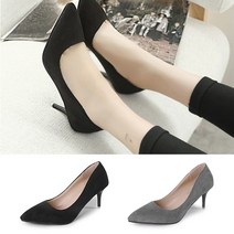 쇼프 로우 여성하이 투톤 출퇴근 정장 여자 뽀족코 발편한 0W7F32F6