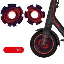전동 스쿠터 킥보드 부품 악세사리2Pcs 전기 스쿠터 PVC 방수 접착제 다채로운 필름 액세서리 샤오미 M365/, 09 6
